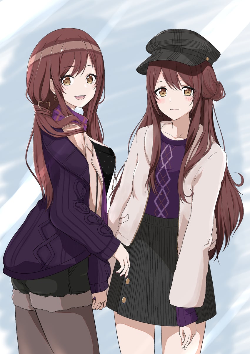 osaki amana and osaki tenka (idolmaster and 1 more) drawn by kikiririririnn