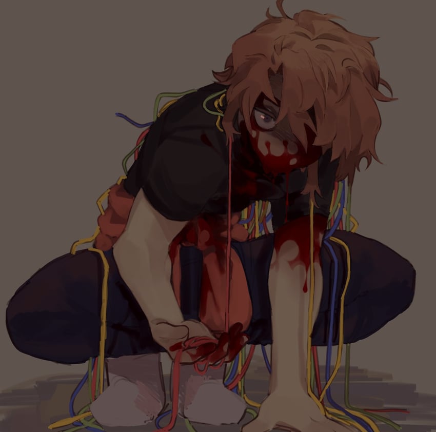 ranboo (generation loss) drawn by hulatie