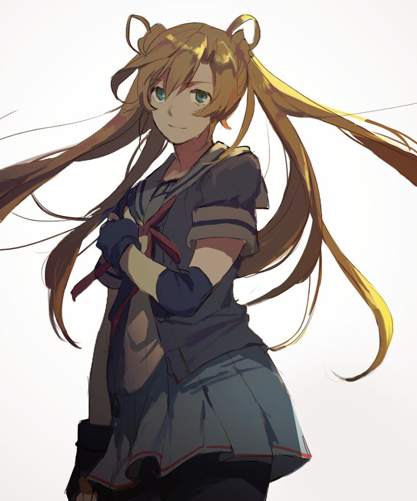 abukuma and abukuma kai ni (kantai collection) drawn by midoriimo_(9ne8n)