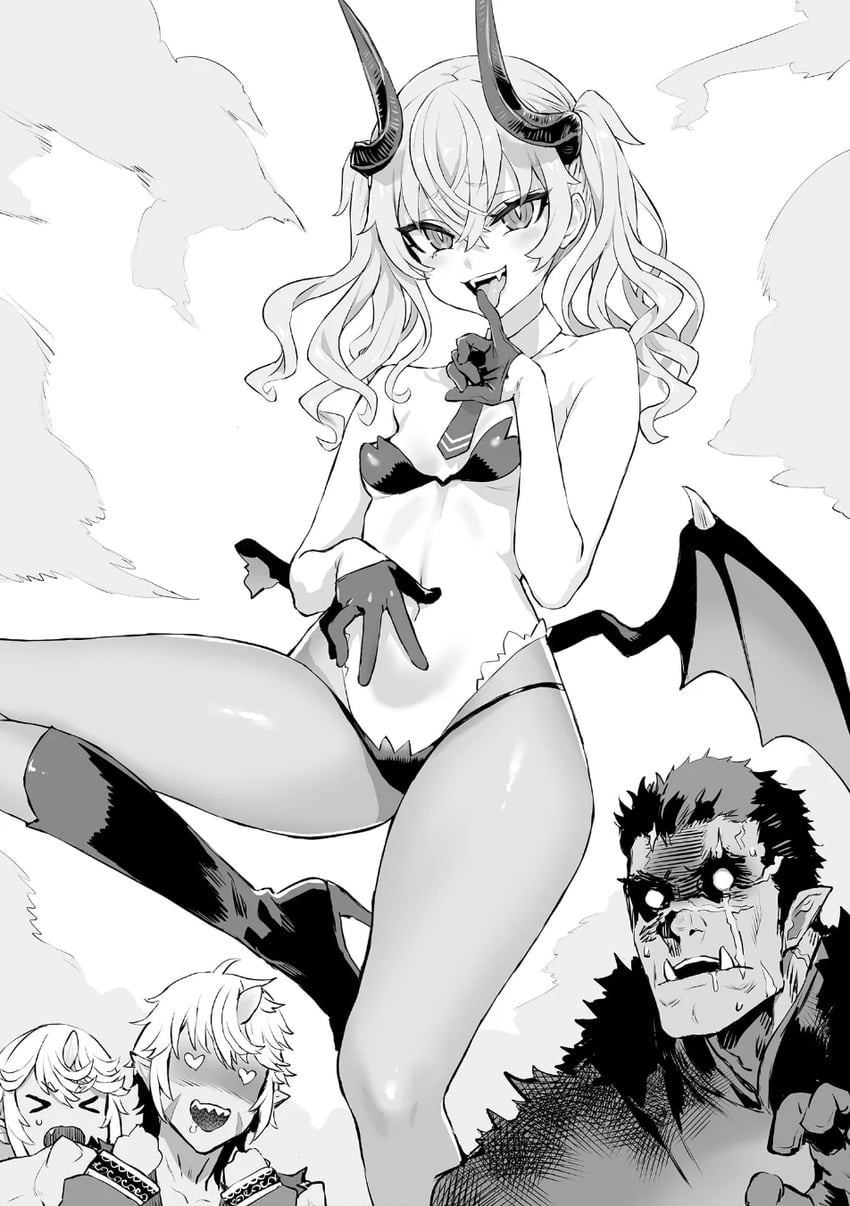 bash, luka, venus, and ludo (orc eiyuu monogatari) drawn by asanagi