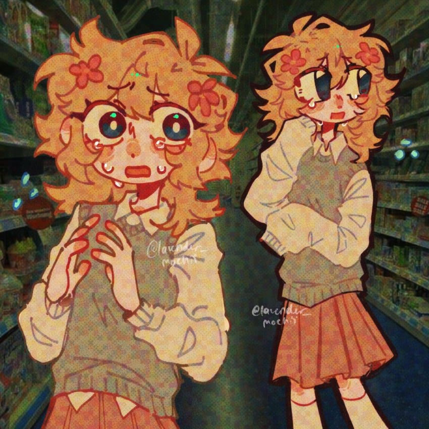 basil (omori) drawn by mochiilavender