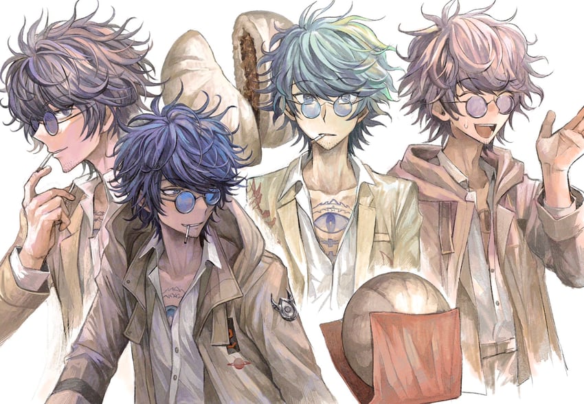 yakou furio (master detective archives: rain code) drawn by hashi_(84_rainco)