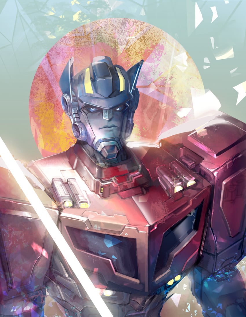 optimus prime (transformers and 1 more) drawn by sweetcrescent