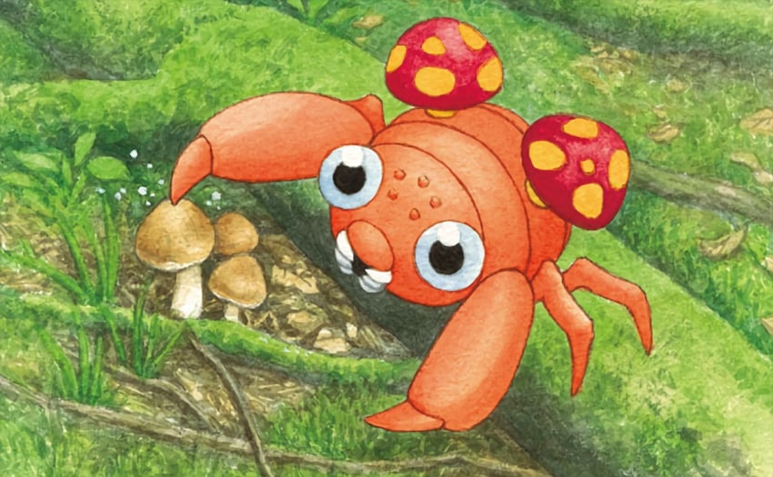 paras (pokemon and 1 more) drawn by kimura_naoyo