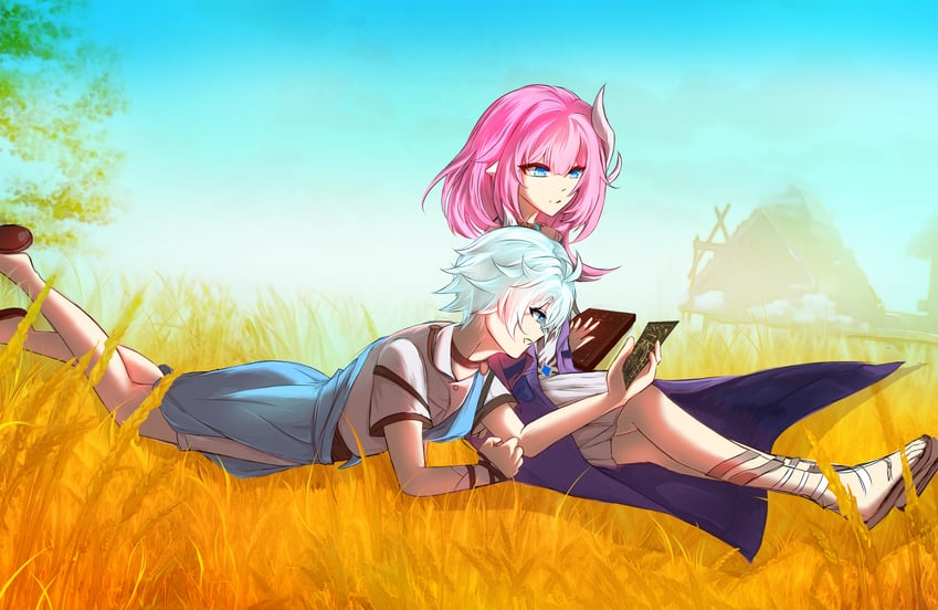 phainon and cyrene (honkai and 1 more) drawn by chenguang53745