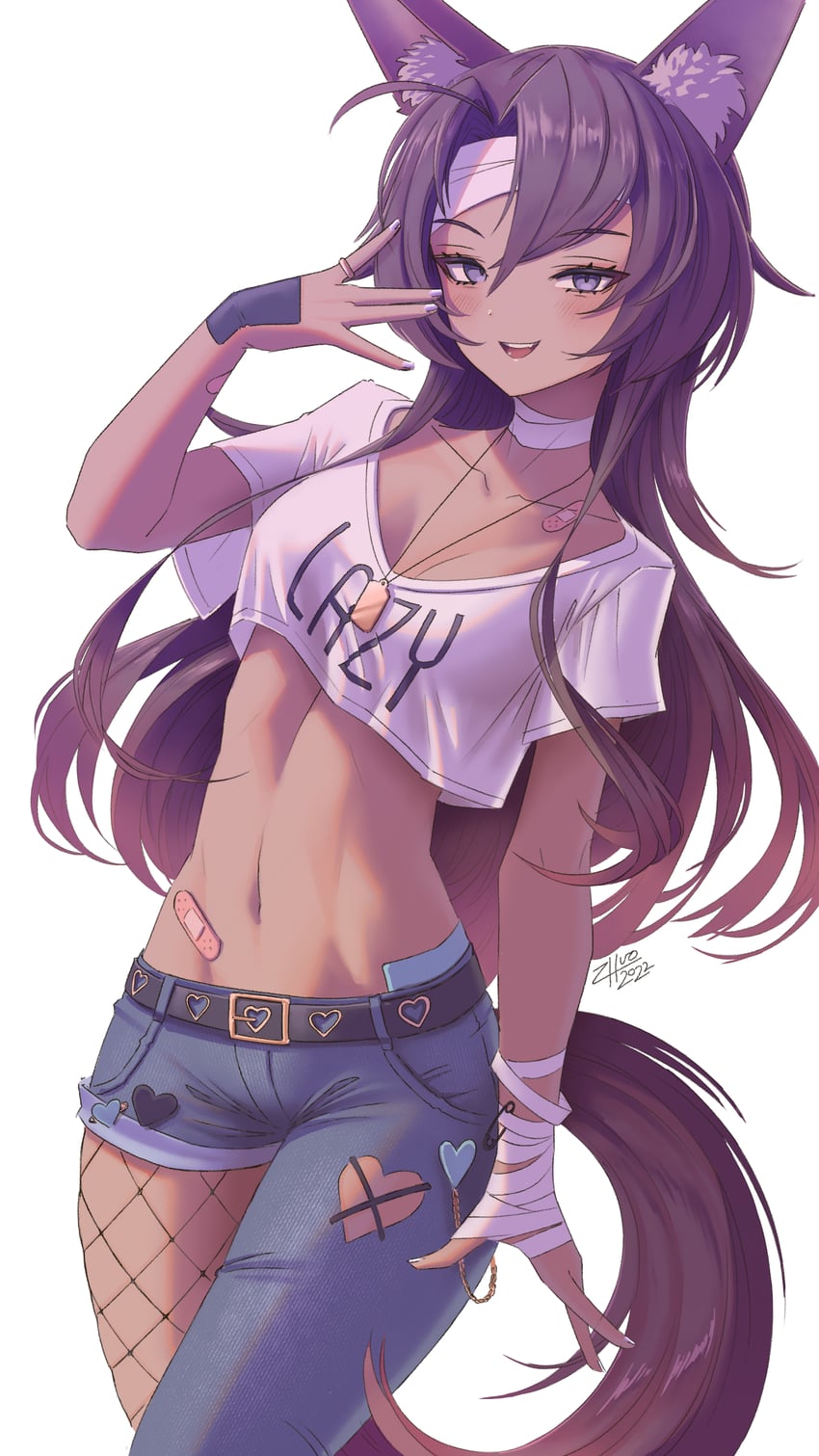 rocco pops (indie virtual youtuber and 1 more) drawn by zhvo