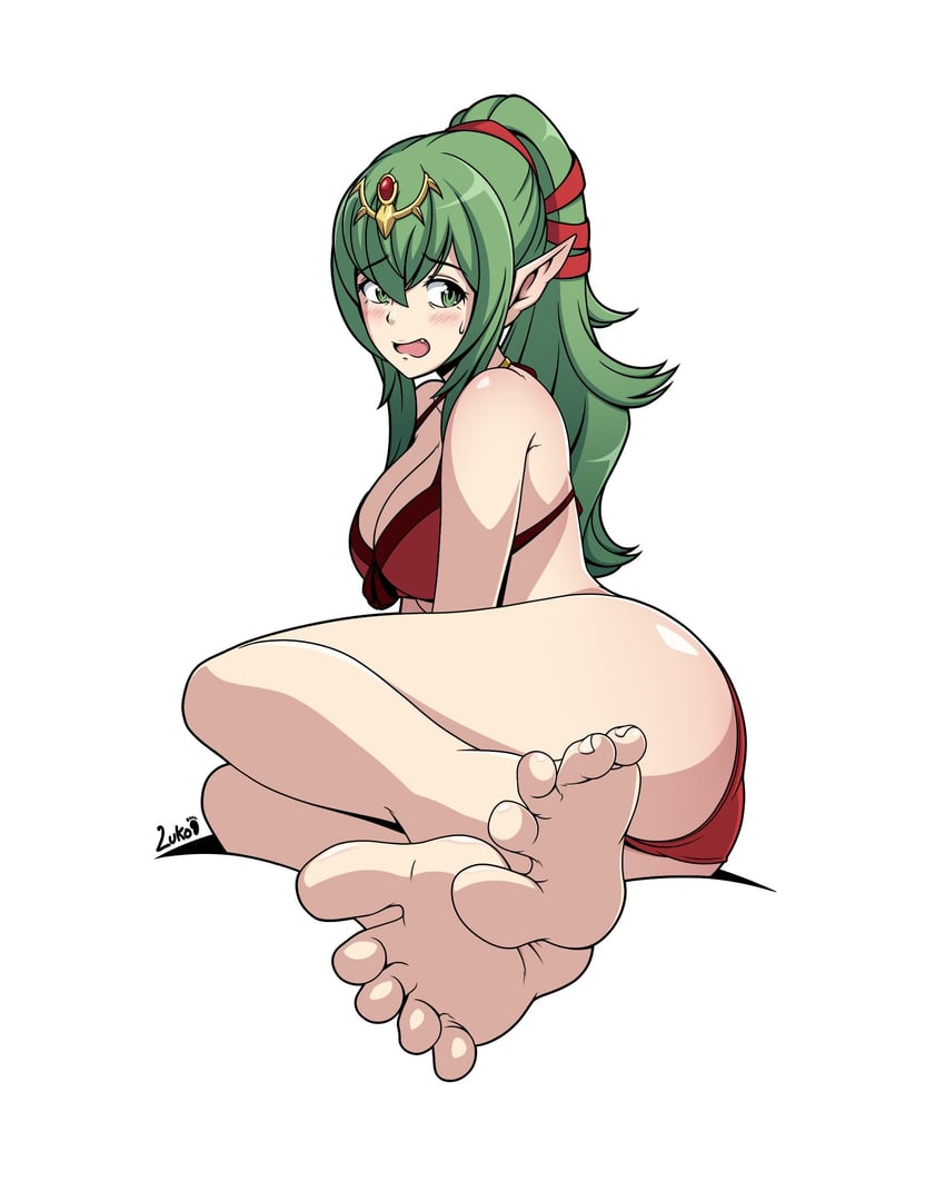 tiki (fire emblem and 2 more) drawn by byzuko