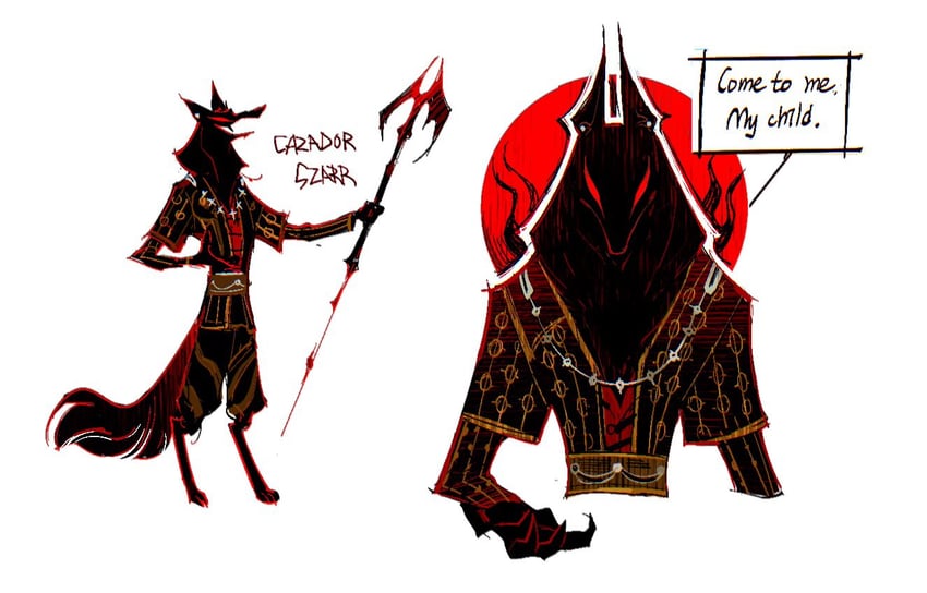 cazador szarr (dungeons & dragons and 2 more) drawn by pjimp_p
