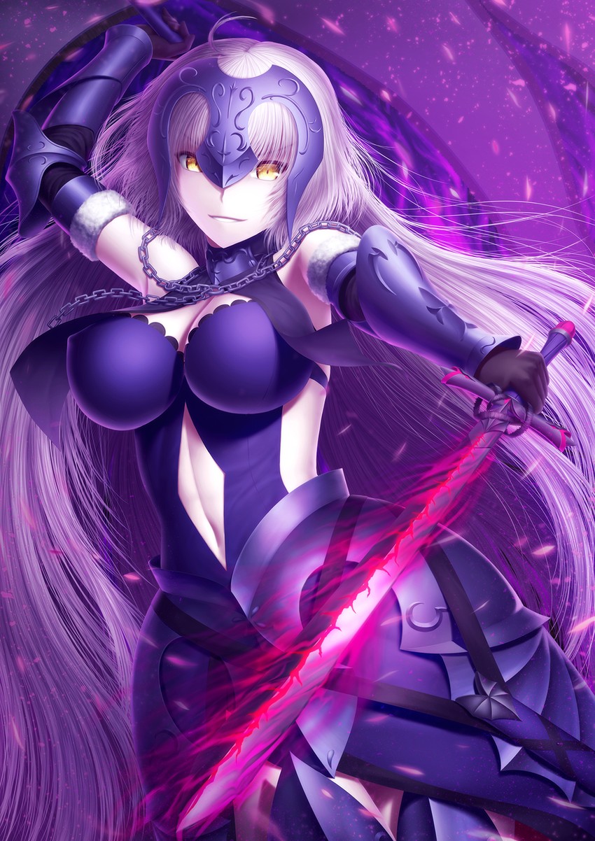jeanne d'arc alter (fate and 1 more) drawn by masatoki