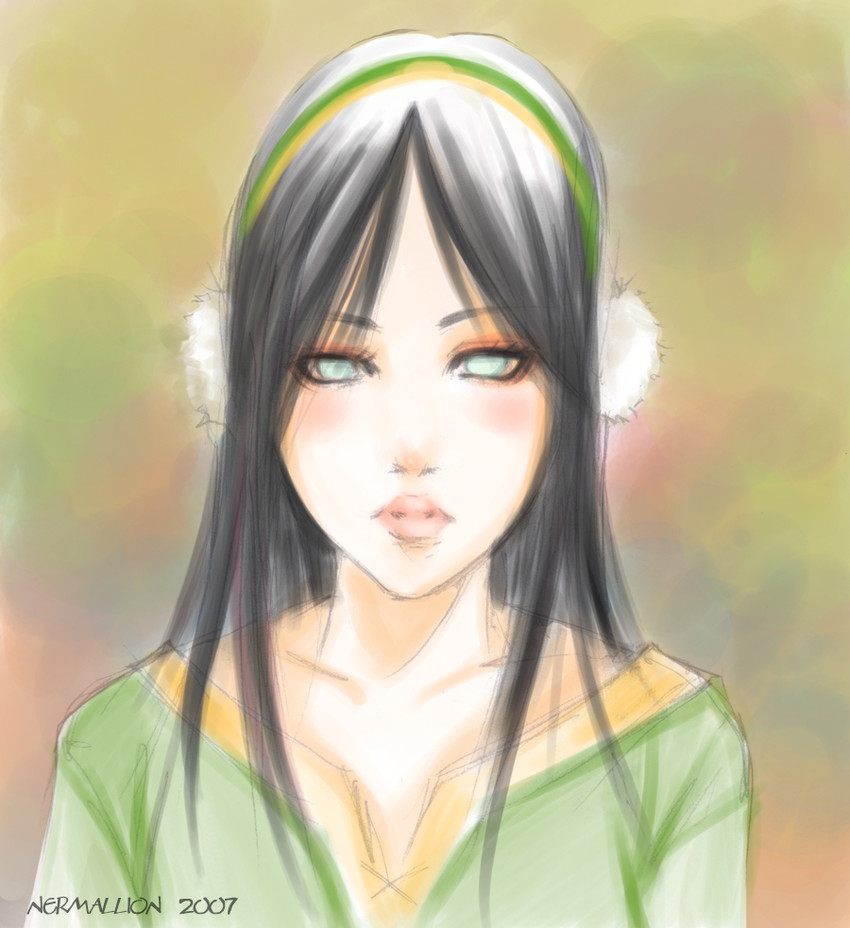toph beifong (avatar legends and 1 more) drawn by nermallion