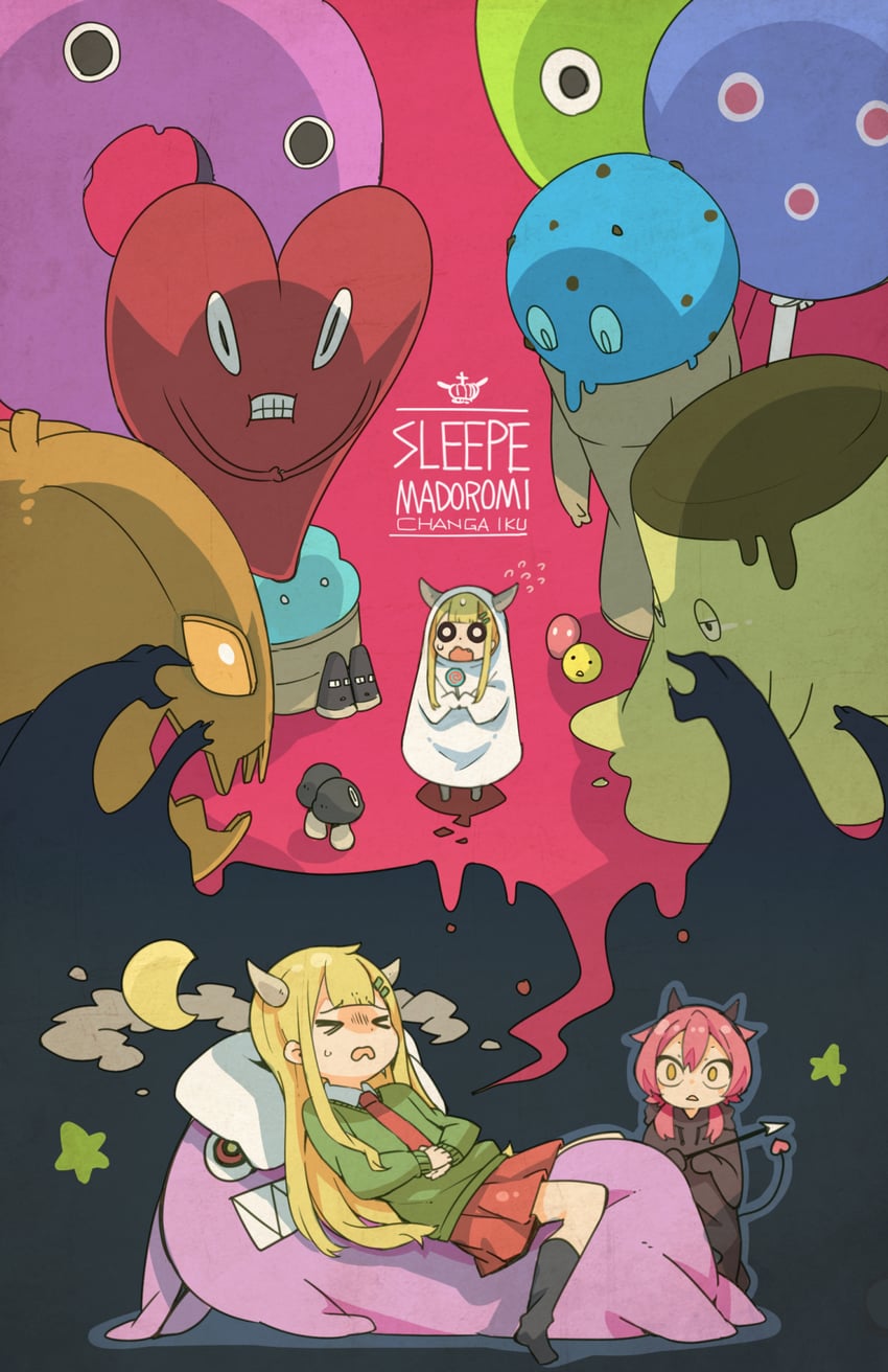 madoromi-chan (original and 1 more) drawn by namo_(goodbyetears)