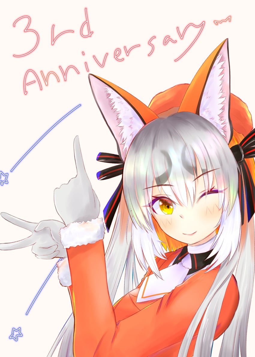 island fox (kemono friends and 1 more) drawn by nekomimi_illust