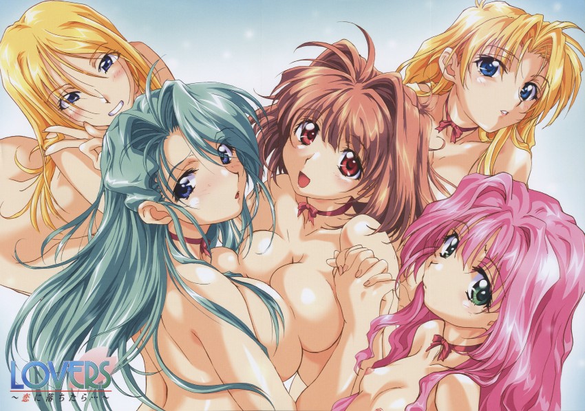 kawai rie, sakura mayumi, yamamoto noriko, oosawa hinako, and tashiro miki (lovers) drawn by toe_gojuu