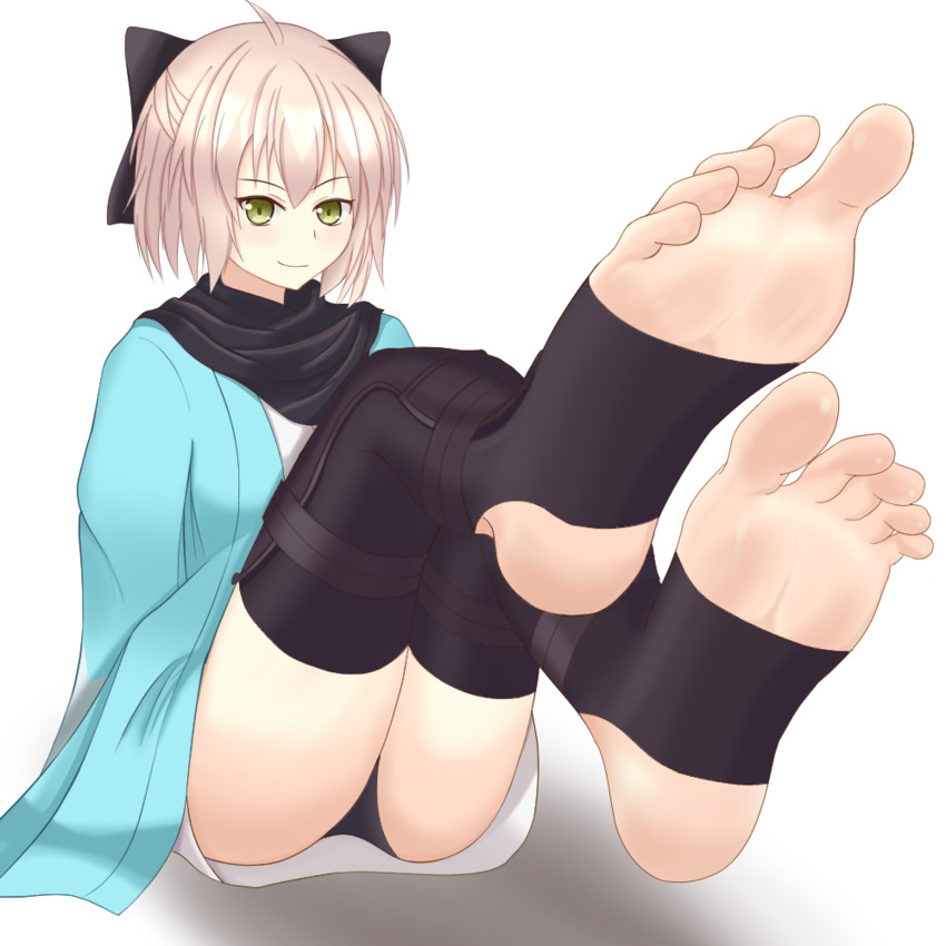 okita souji (fate and 1 more) drawn by pokokaki