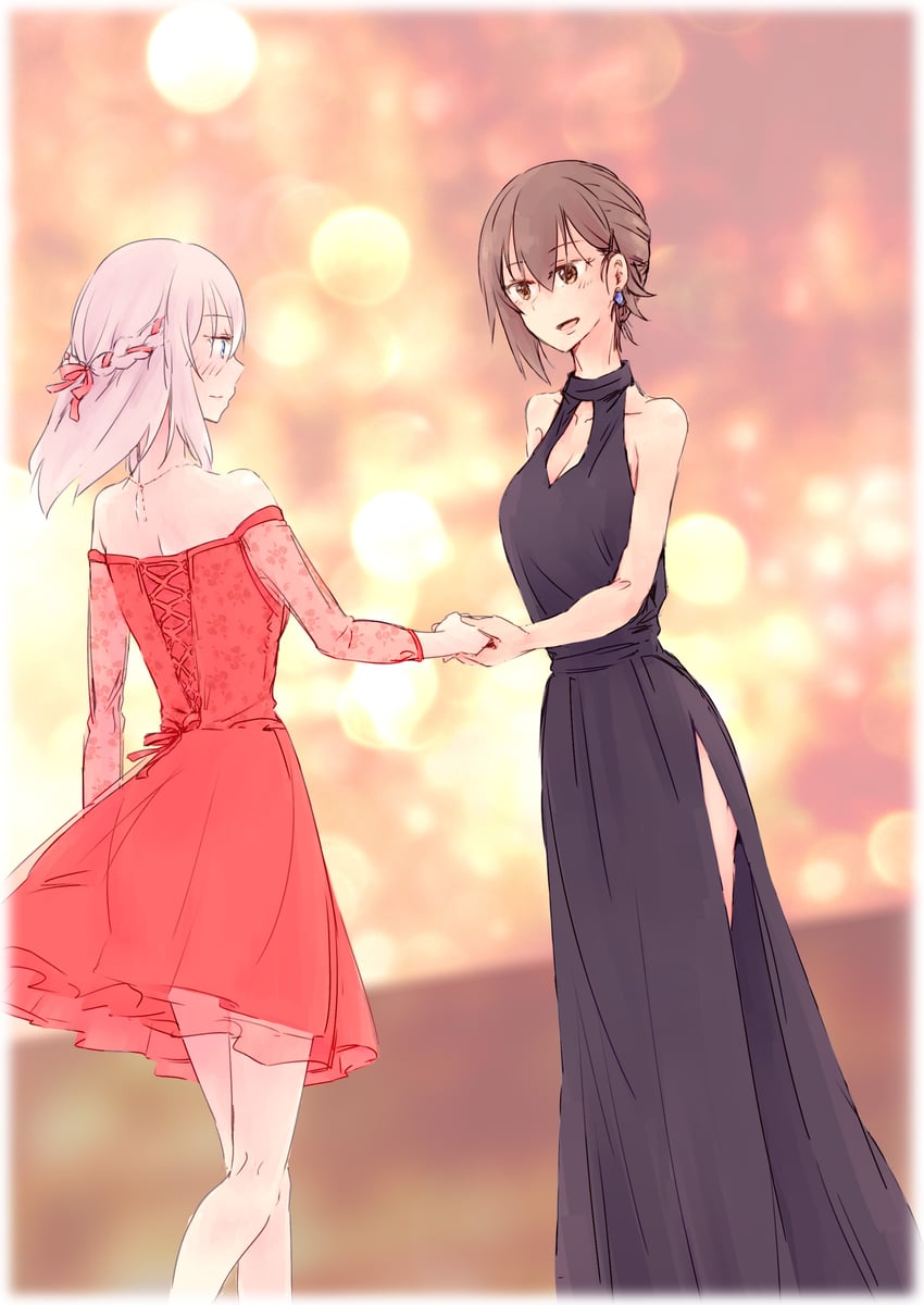 nishizumi maho and itsumi erika (girls und panzer) drawn by caedeimo