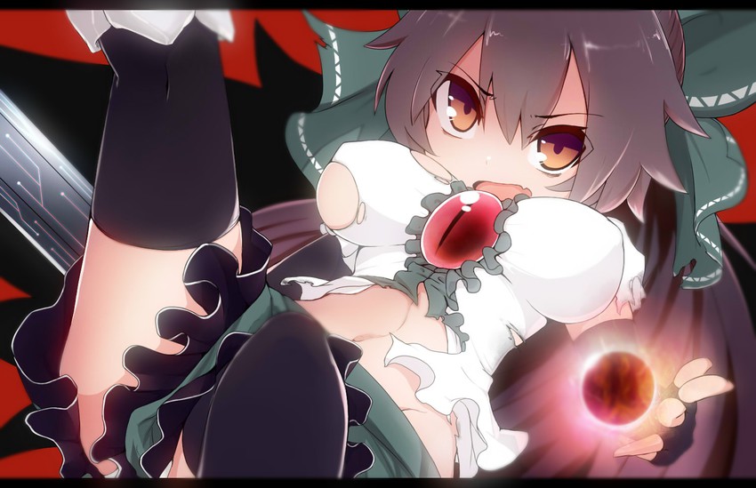 reiuji utsuho (touhou) drawn by mantarou_(shiawase_no_aoi_tori)