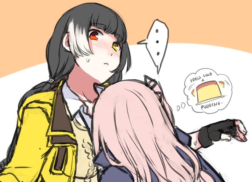 st ar-15 and ro635 (girls' frontline) drawn by hinagi_(fox_priest)