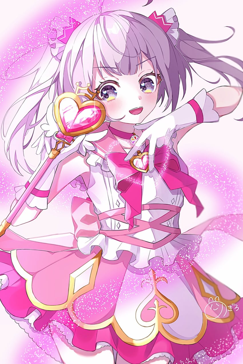 senju iroha (world dai star) drawn by nogiro_(usa_ru)
