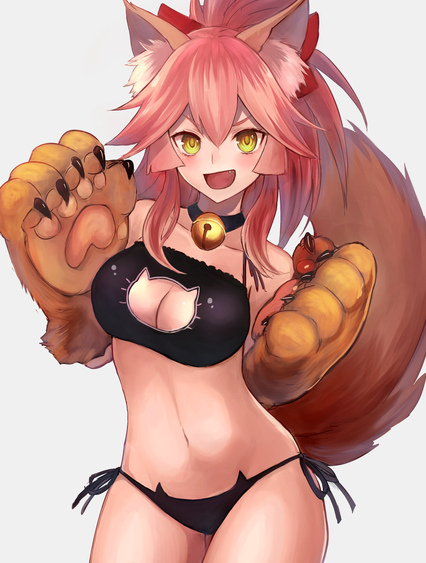 tamamo and tamamo cat (fate and 2 more) drawn by yukihama