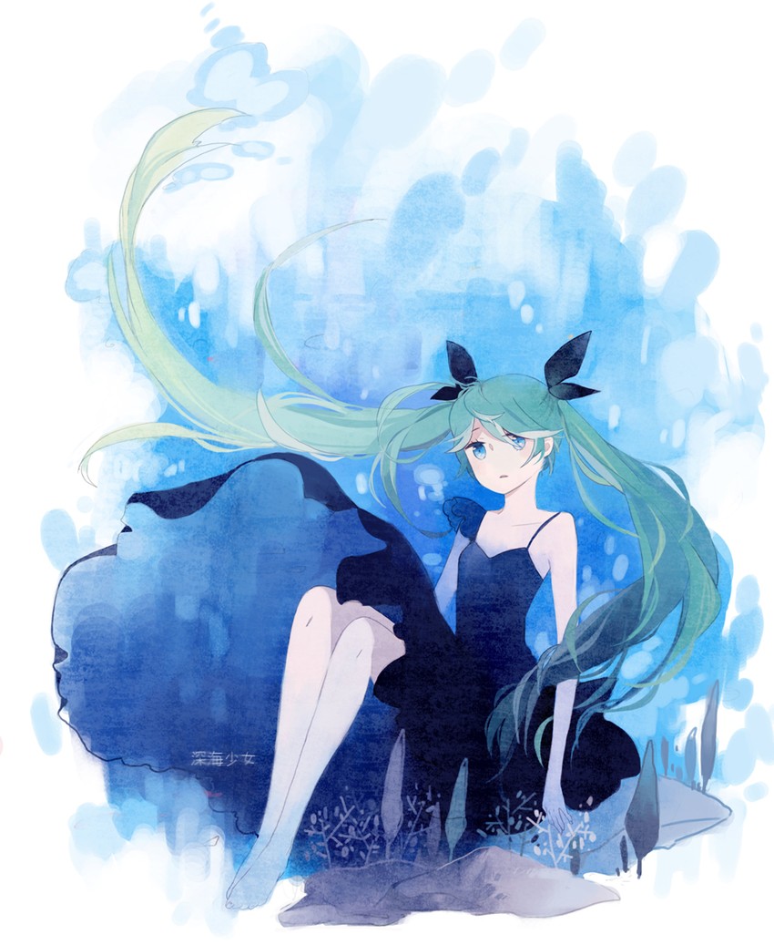hatsune miku (vocaloid and 1 more) drawn by mig_(36th_underground)