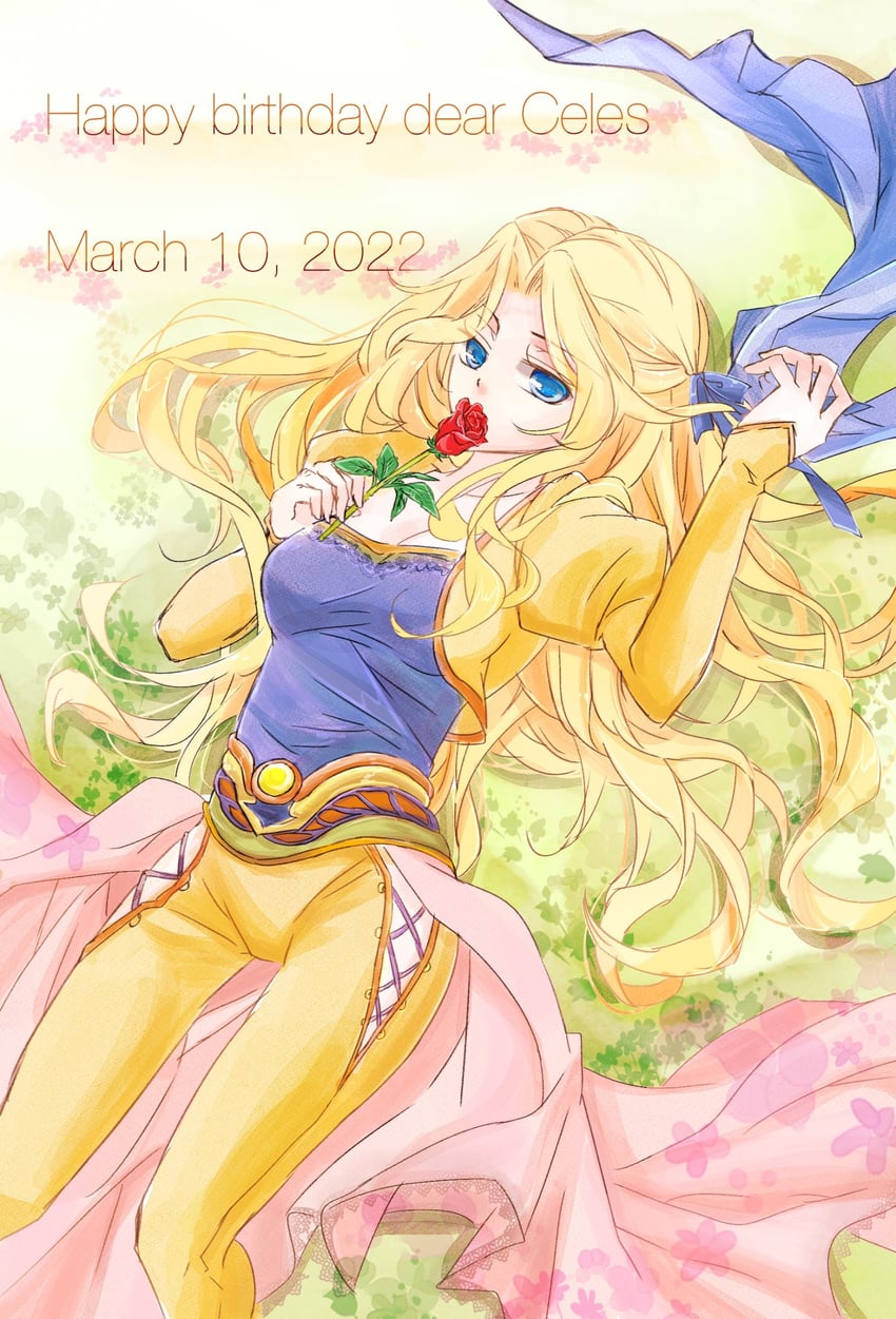 celes chere (final fantasy and 1 more) drawn by ginshachi