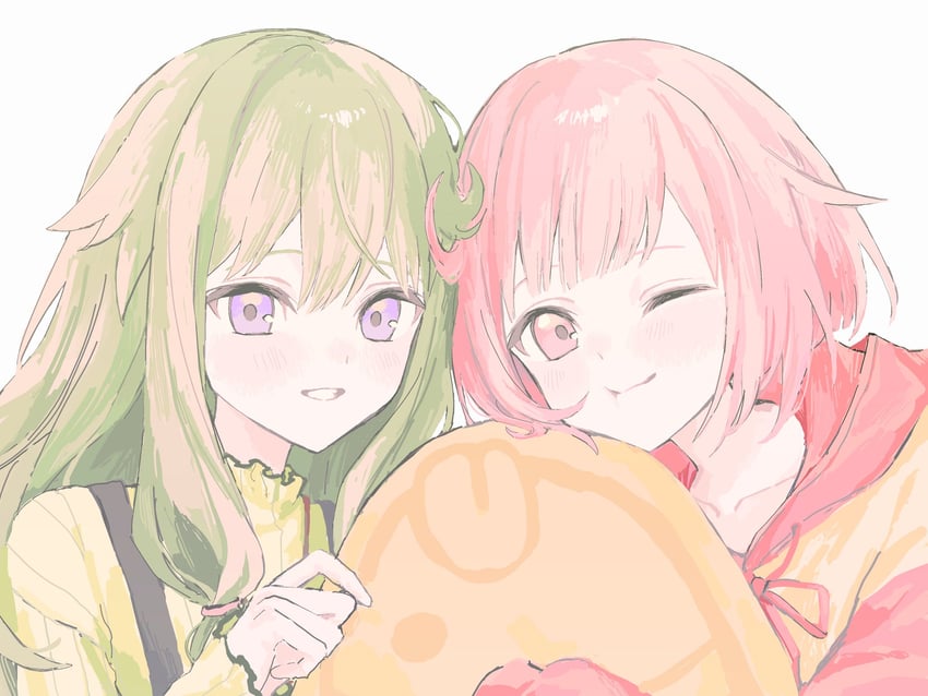 ootori emu and kusanagi nene (project sekai) drawn by wm_q