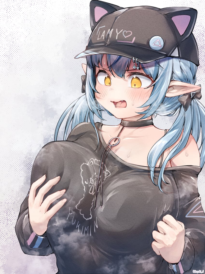 yukihana lamy (hololive) drawn by ikayaki_(ikayaki4)