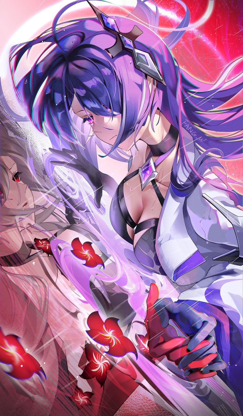acheron (honkai and 1 more) drawn by fangwan