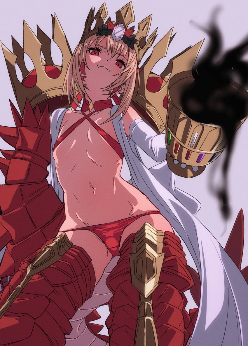 nero claudius and queen draco (fate and 1 more) drawn by fu-ta