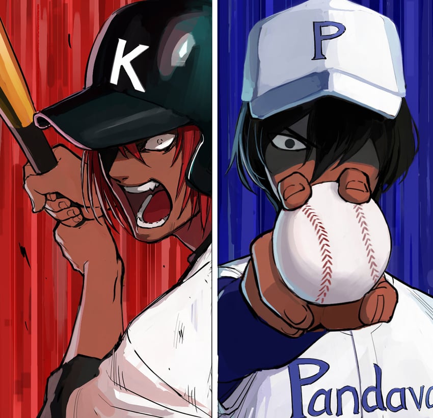 arjuna and ashwatthama (fate and 2 more) drawn by b_suke