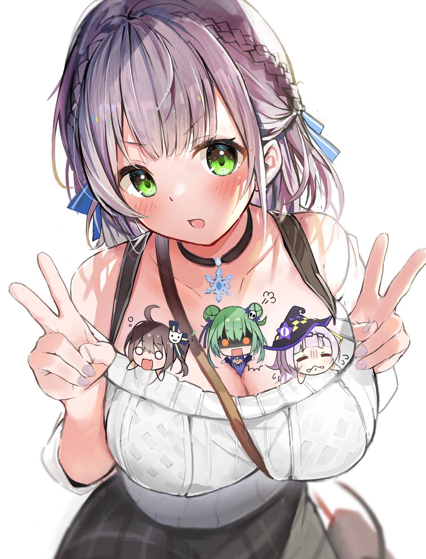 shirogane noel, murasaki shion, uruha rushia, and natsuiro matsuri (hololive) drawn by rinki_oohen