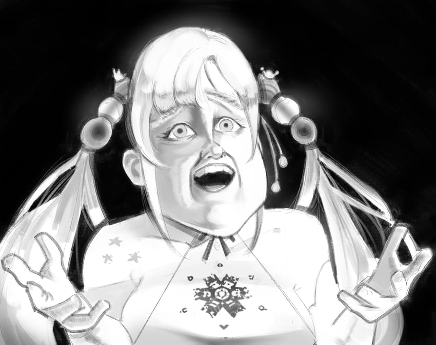 tsukumo sana and space dad (hololive and 2 more) drawn by xyanaid