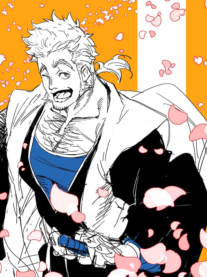 obana danjirou (bleach and 1 more) drawn by mabataki