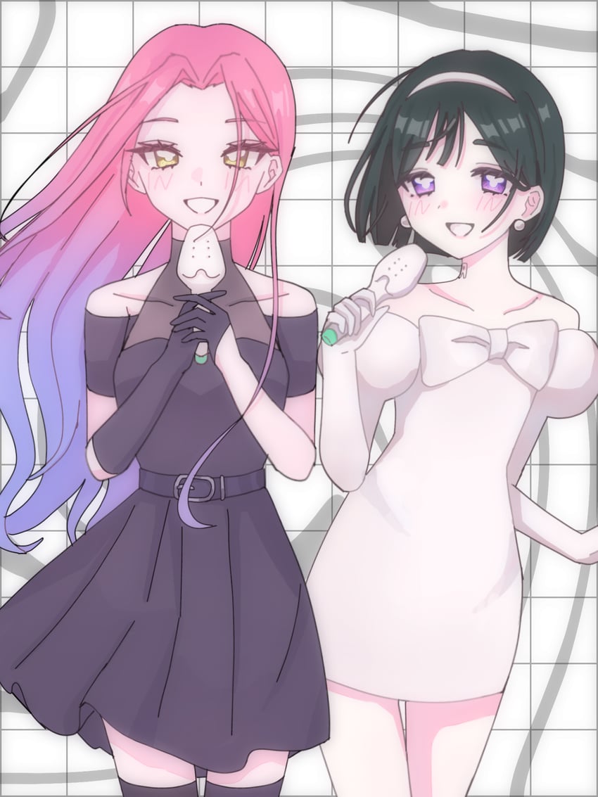 sua and mizi (alien stage) drawn by bi_(user_awyv4835)