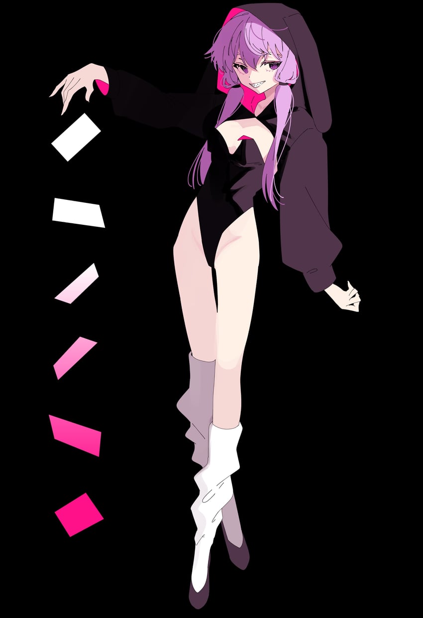 yuzuki yukari (vocaloid and 1 more) drawn by onion_jounouchi