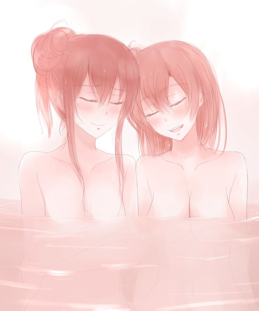 yukinoshita yukino and yuigahama yui (yahari ore no seishun lovecome wa machigatteiru.) drawn by ponpon_(ponpon62126)