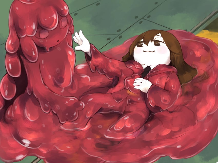 nugget, employee, and melting love (project moon and 1 more) drawn by twindeerbolos