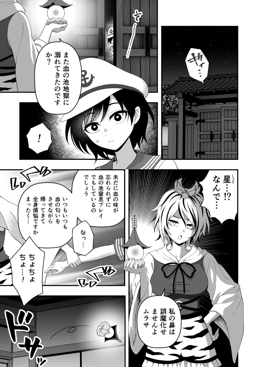 toramaru shou and murasa minamitsu (touhou) drawn by shiguma_(signalmass)
