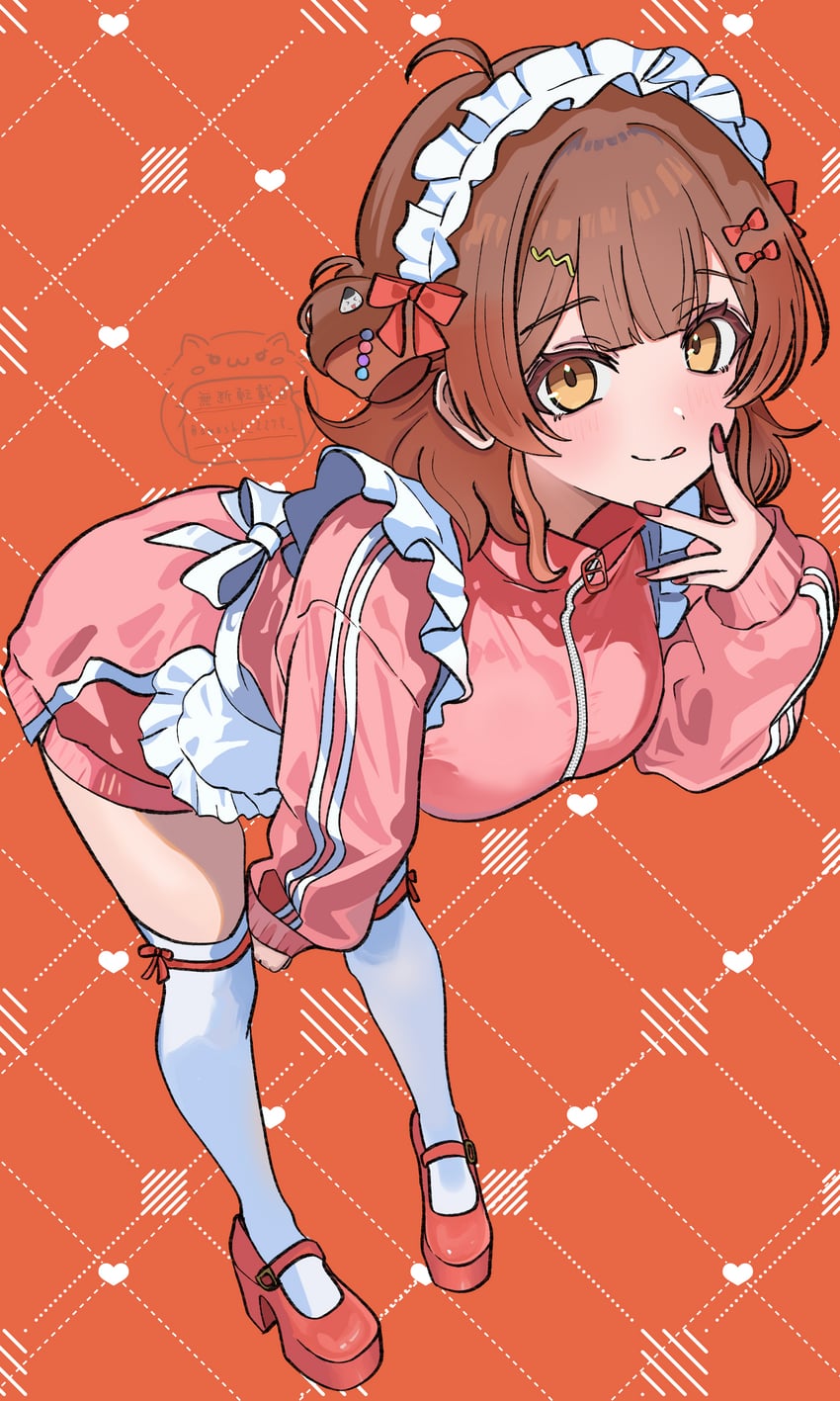 hanami ume (idolmaster and 1 more) drawn by amashi_2278