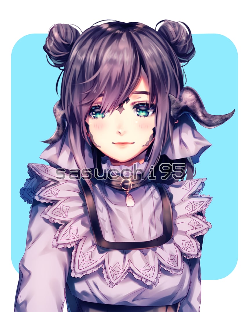 warrior of light (original and 2 more) drawn by sasucchi95