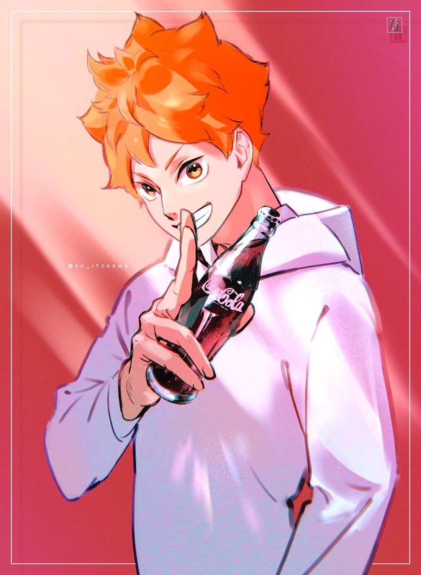 hinata shouyou (haikyuu!! and 1 more) drawn by re_it0