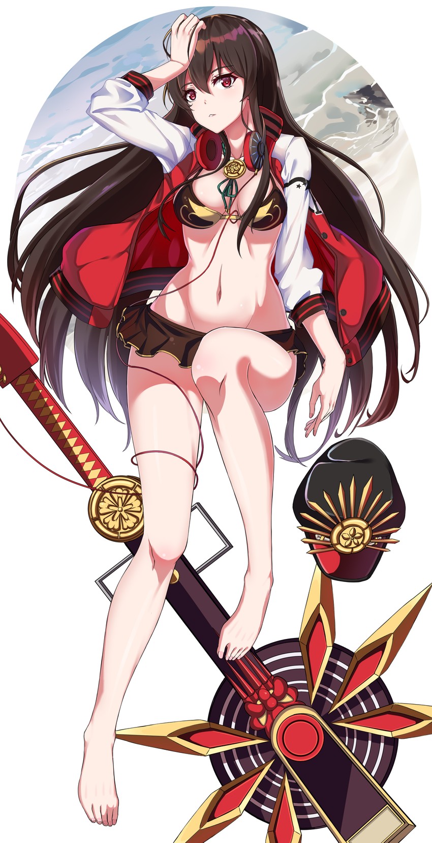 oda nobunaga (fate and 2 more) drawn by gatari