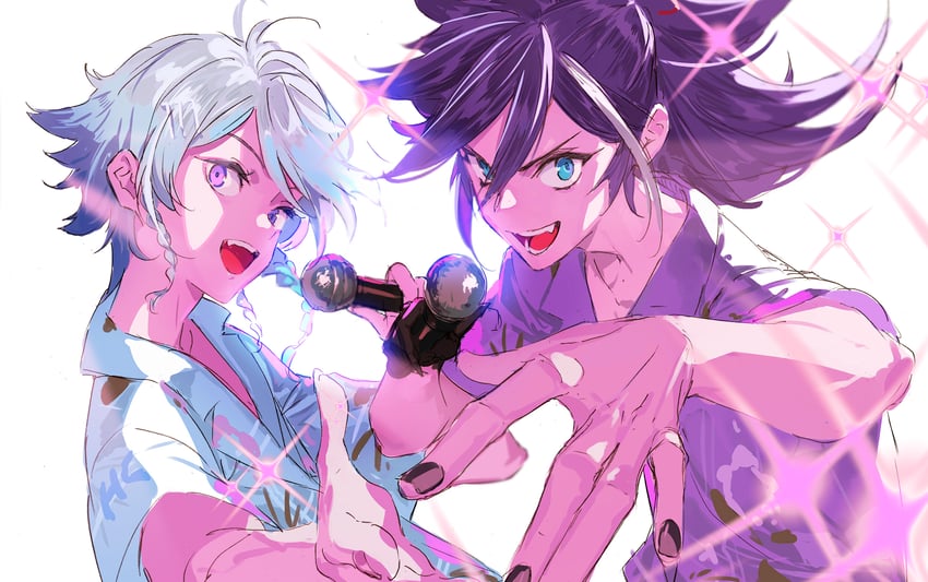 banzoin hakka and octavio (holostars and 1 more) drawn by pako_(pakosun)