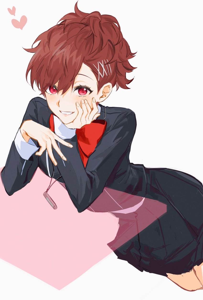 shiomi kotone (persona and 2 more) drawn by mnce_o