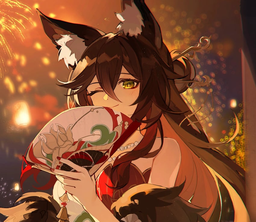 tingyun and fugue (honkai and 1 more) drawn by ee_zhuanyeoupian_dakong