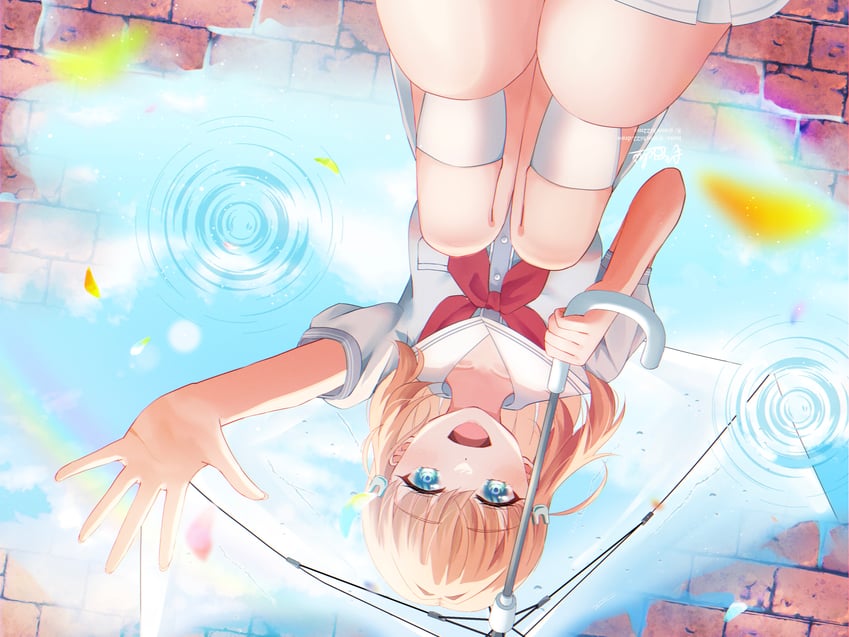 hinoshita kaho (love live! and 1 more) drawn by mochi_tsu22