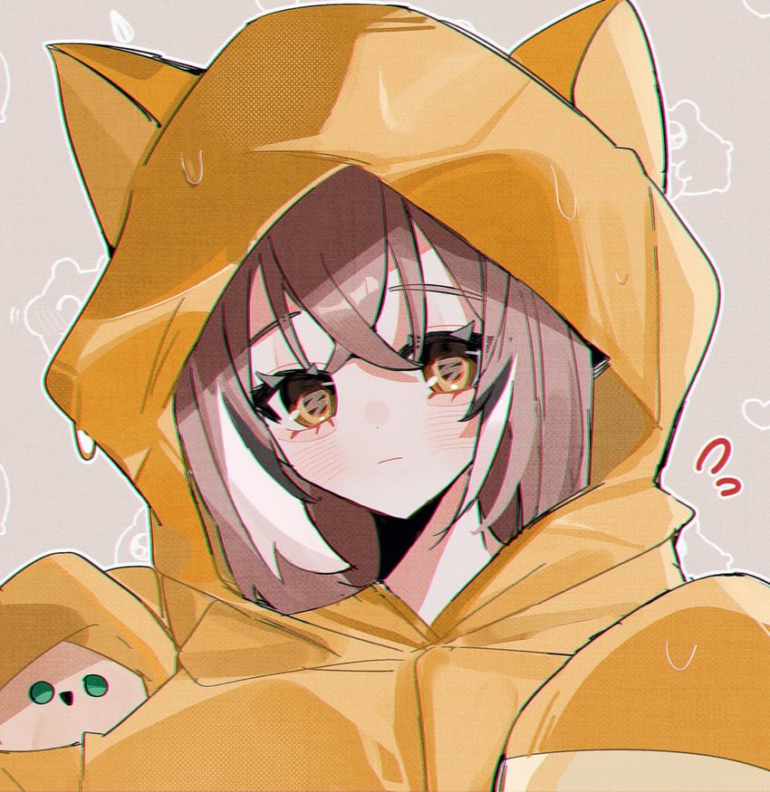 nanashi mumei and friend (hololive and 1 more) drawn by hana20000920