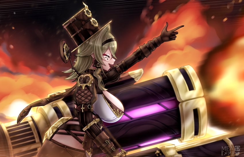 vill-v (honkai and 1 more) drawn by mea_(manami030)