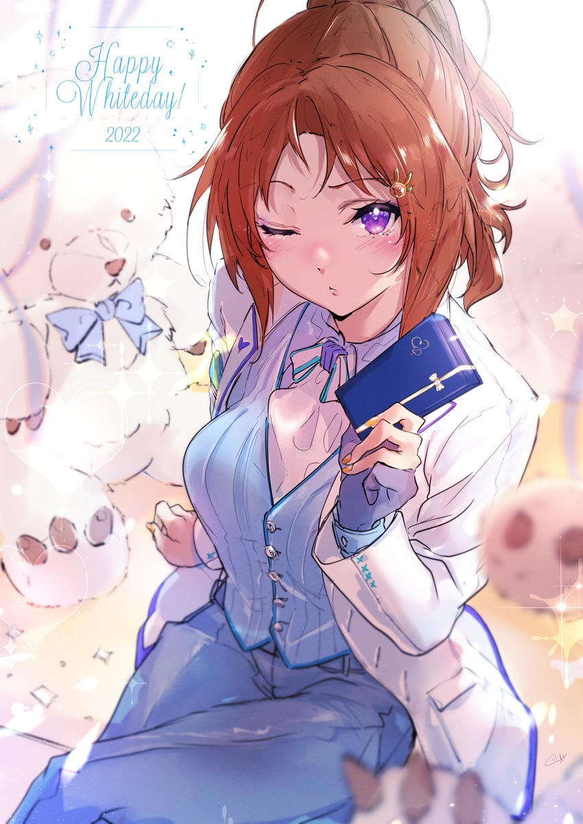nakagawa natsuki (hibike! euphonium) drawn by kuzia_(atarayo)
