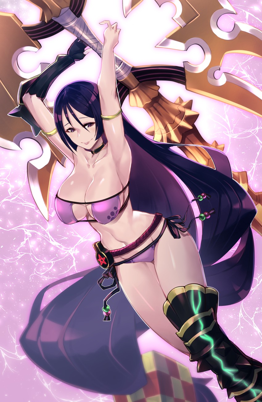 minamoto no raikou (fate and 1 more) drawn by matsumoto_tomoyohi
